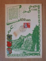 Grosse Maximum Karte PP 1957  Nummeriert mit Nr. 11