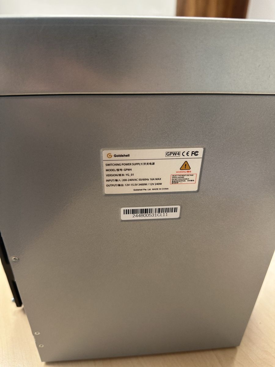 Goldshell Coin Miner: Goldshell AL MAX Miner – Gebraucht aus Zürich von Secginekmek 4