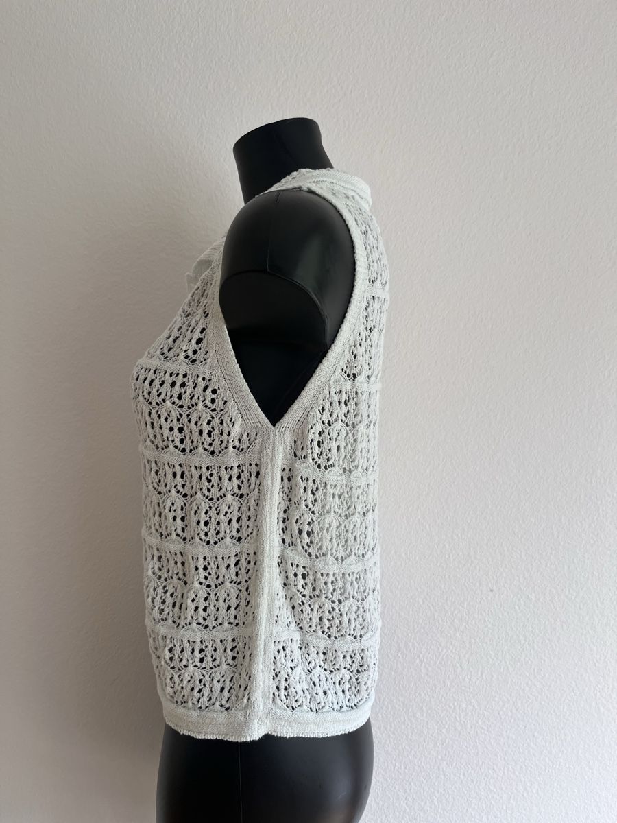 Gilets: Strickweste Weiss Gr S – D'occasion à Baden par Didi_sunshine 2