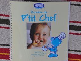 Recettes du P'tit chef pour enfants jusqu'à 3 ans - Nestlé