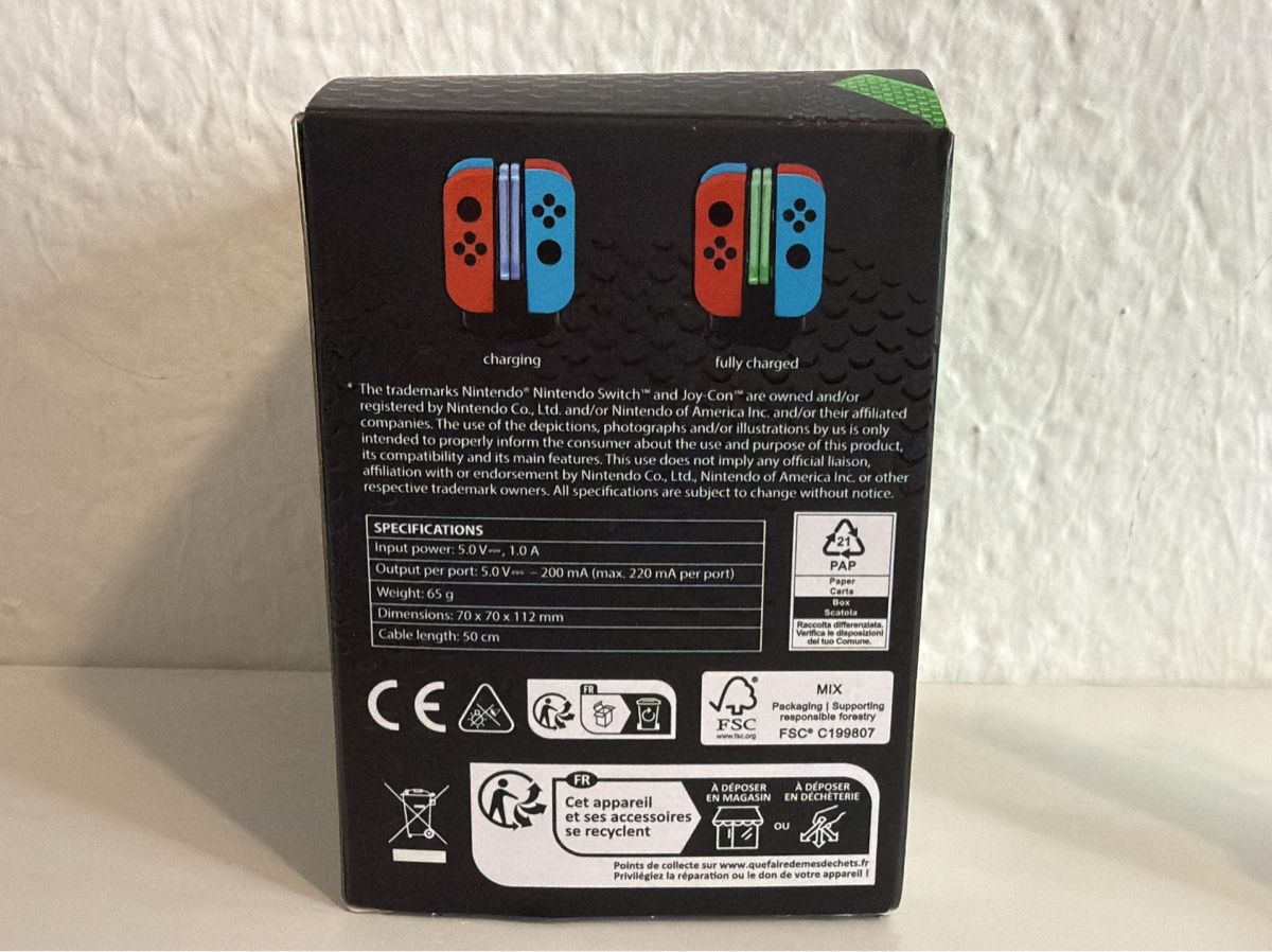 Adattatori & Cavi: Nintendo Switch Joy-Con Controller Charging Dock - TOP! – Usato da Ehrendingen venduto da bubulence 1
