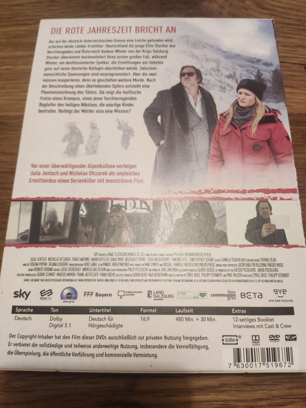 Tous les DVDs: Der Pass - Staffel 1 - Sky (DVD) – D'occasion à Oberembrach par giu_7ksd 1