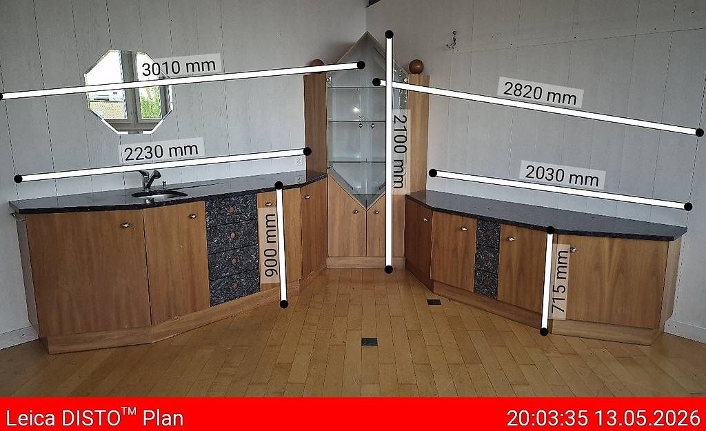 Credenze: Eck - Möbel mit Vitrine und Sideboards – Usato da Tägerwilen venduto da Huk3 4