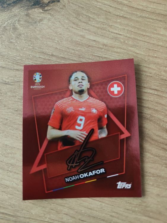 Topps 2024 SUI SP Sticker (Neu (gemäss Beschreibung)) in Ettingen für ...