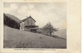 SCHWANDEN GL Ferienheim Winterthur S.A.C., auf Schwanderberg