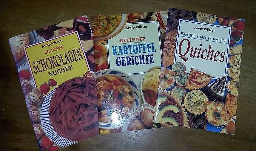 Bücher: 3x Backbuch / Kochbuch – Gebraucht aus Seewil von HevySchluep