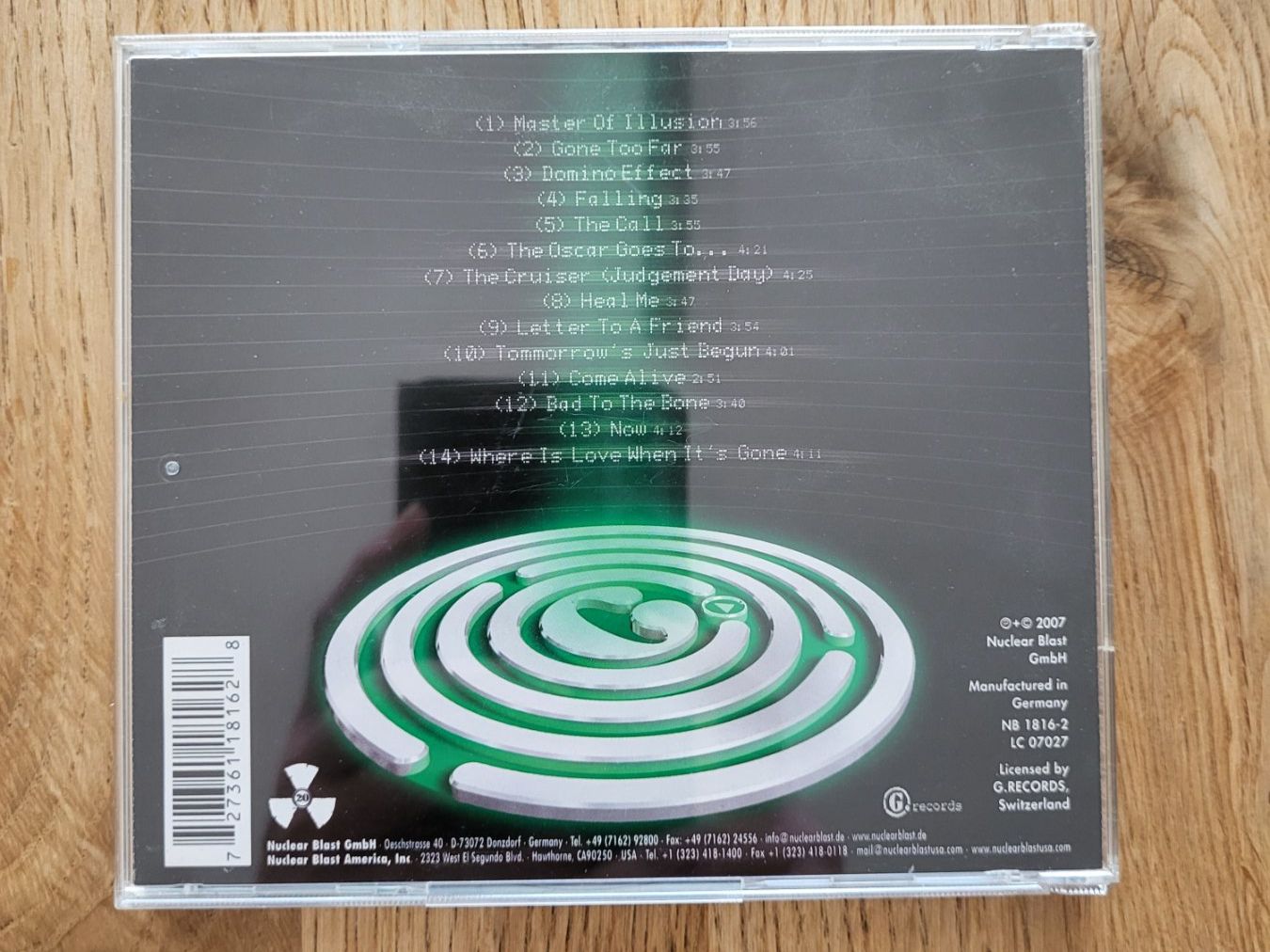CDs: Gotthard - Domino Effect - CD – Gebraucht aus Waltenschwil von creativeline 1