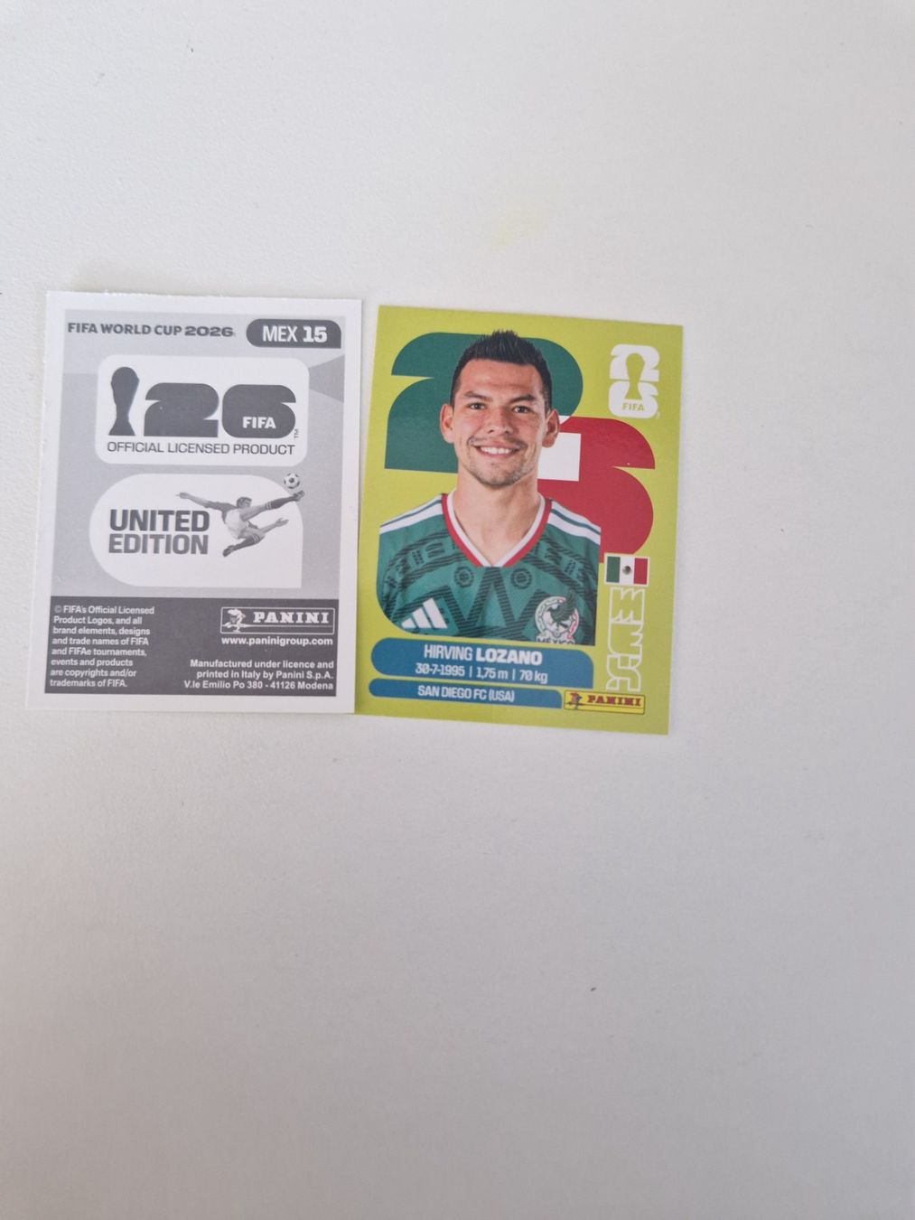 Panini Carte collezionabili: Panini Sticker MEX15 – Nuovo (secondo la descrizione) da Stüsslingen venduto da white_angel86