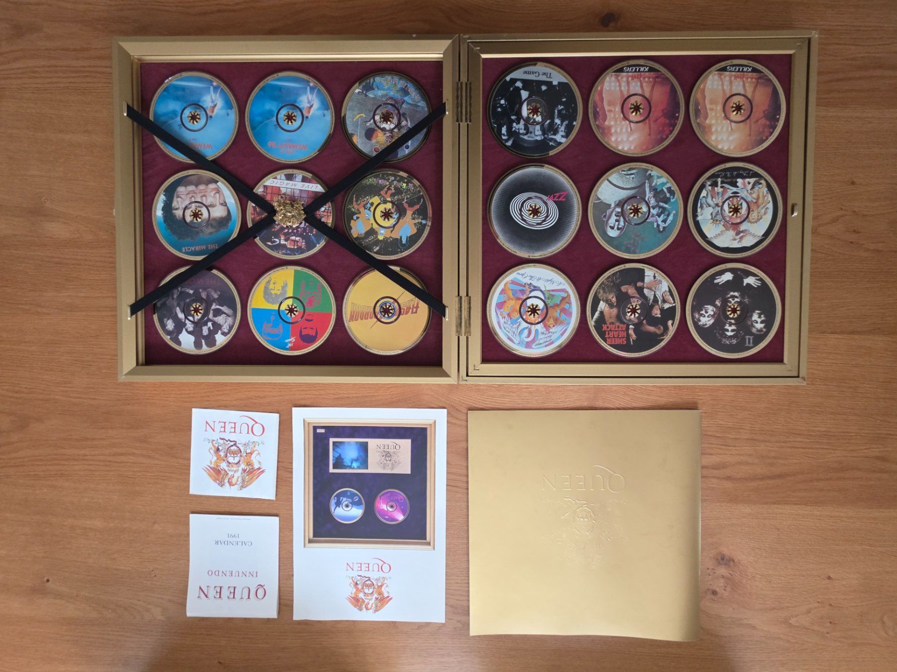 CD: Queen The Ultimate Collection 20 gold CD's - Sammel-Box – Usato da Richterswil venduto da rajap 1