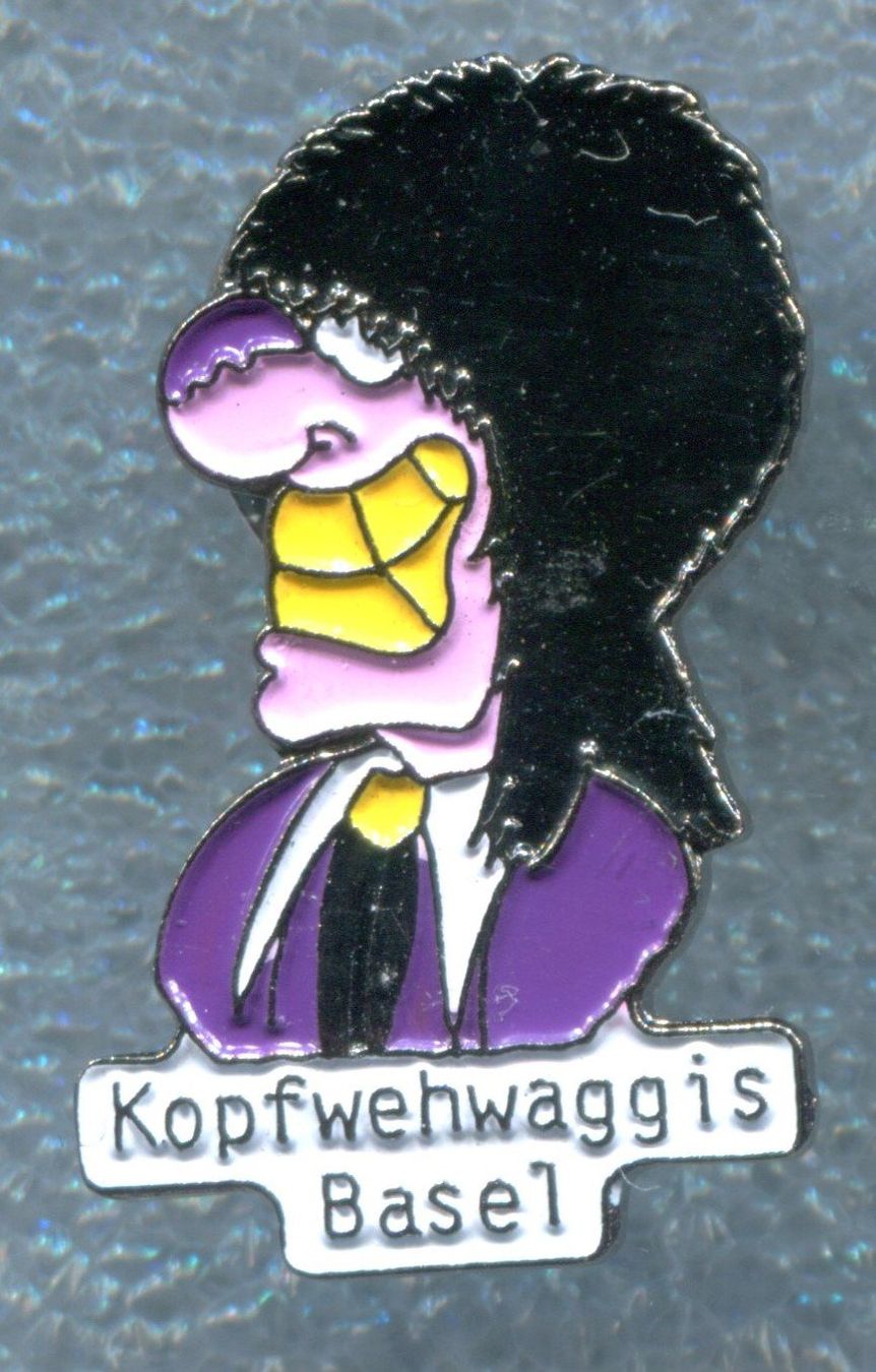 Plaquettes & Badges: Kopfwehwaggis  Basel – D'occasion à Winterthur par Sammleroase