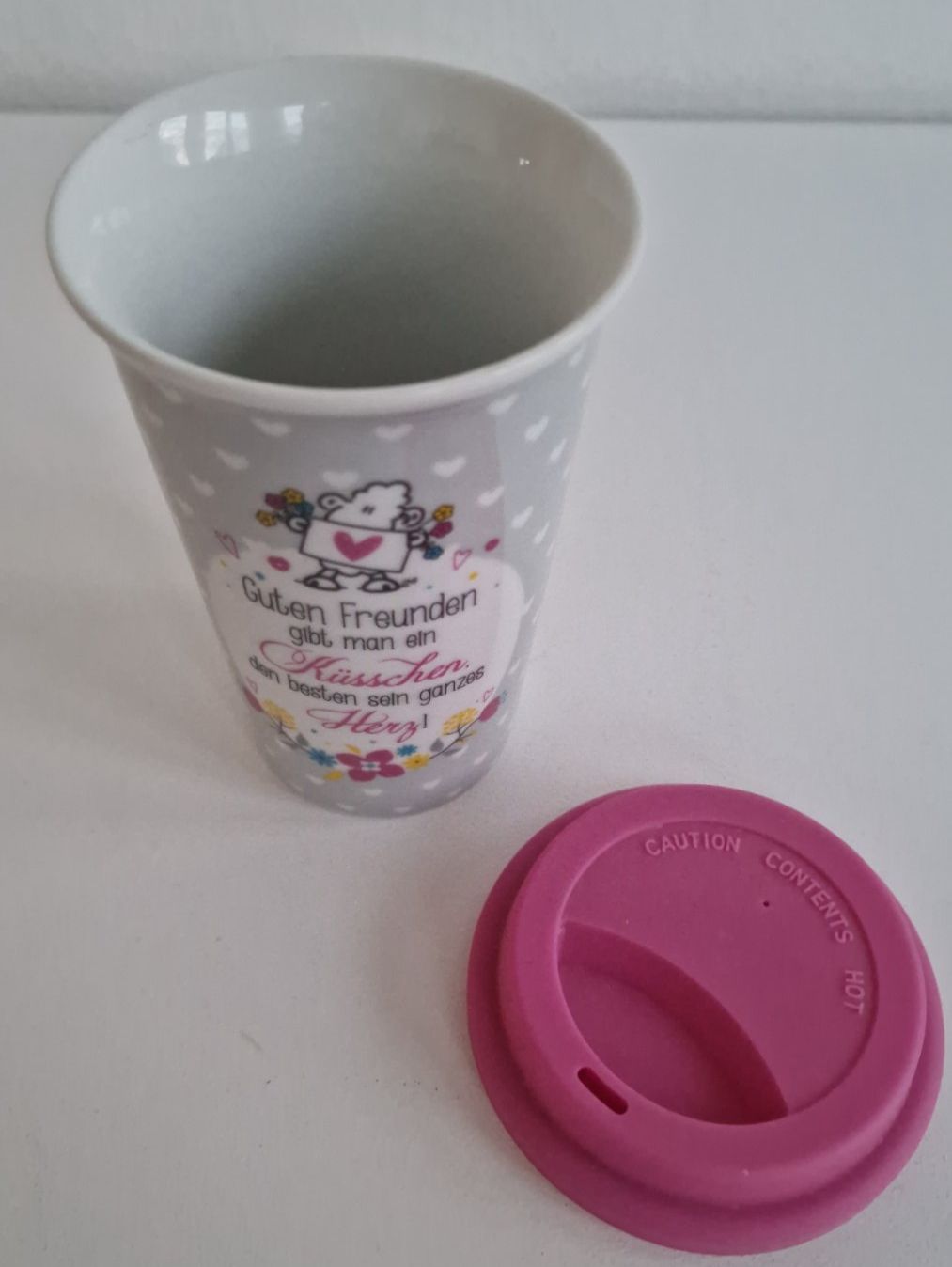 Tazze: Gute Freunde - Coffee to go Tasse – Usato da Hallau venduto da CHACLA 1