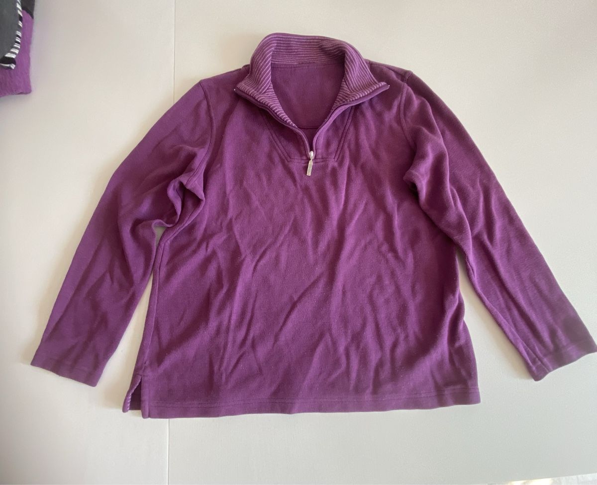 Pullover & Sweatshirts: Damen Sweatshirt Pullover Lila Gr. SHerbst Winter – Gebraucht aus lommis von inf_thv8 3