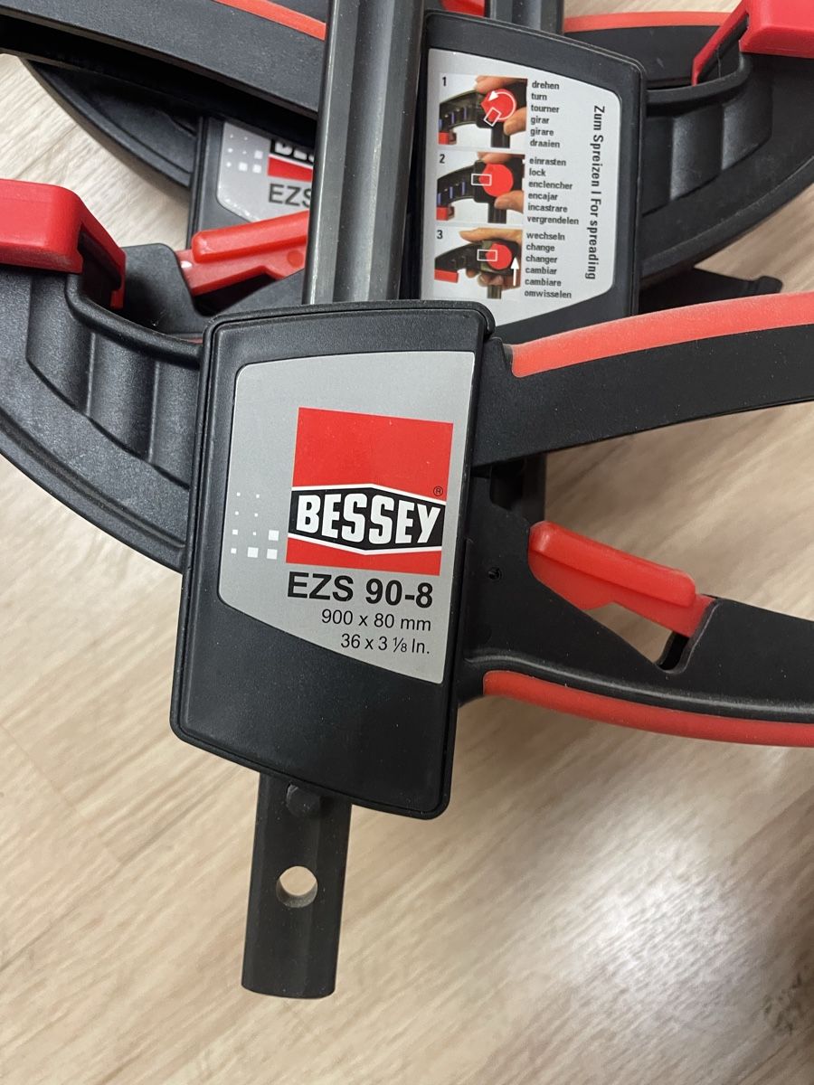 Bessey Tutti gli attrezzi: 8x Bessey EZS Einhandzwinge – Usato da Dällikon venduto da Marcofloro 2