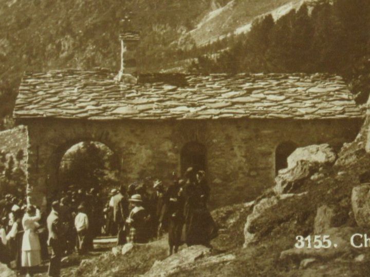 Ansichtskarten: Chapelle d' Arolla et le Pigne d' Arolla – Neu (gemäss Beschreibung) aus Grenchen von Bluemchen1900