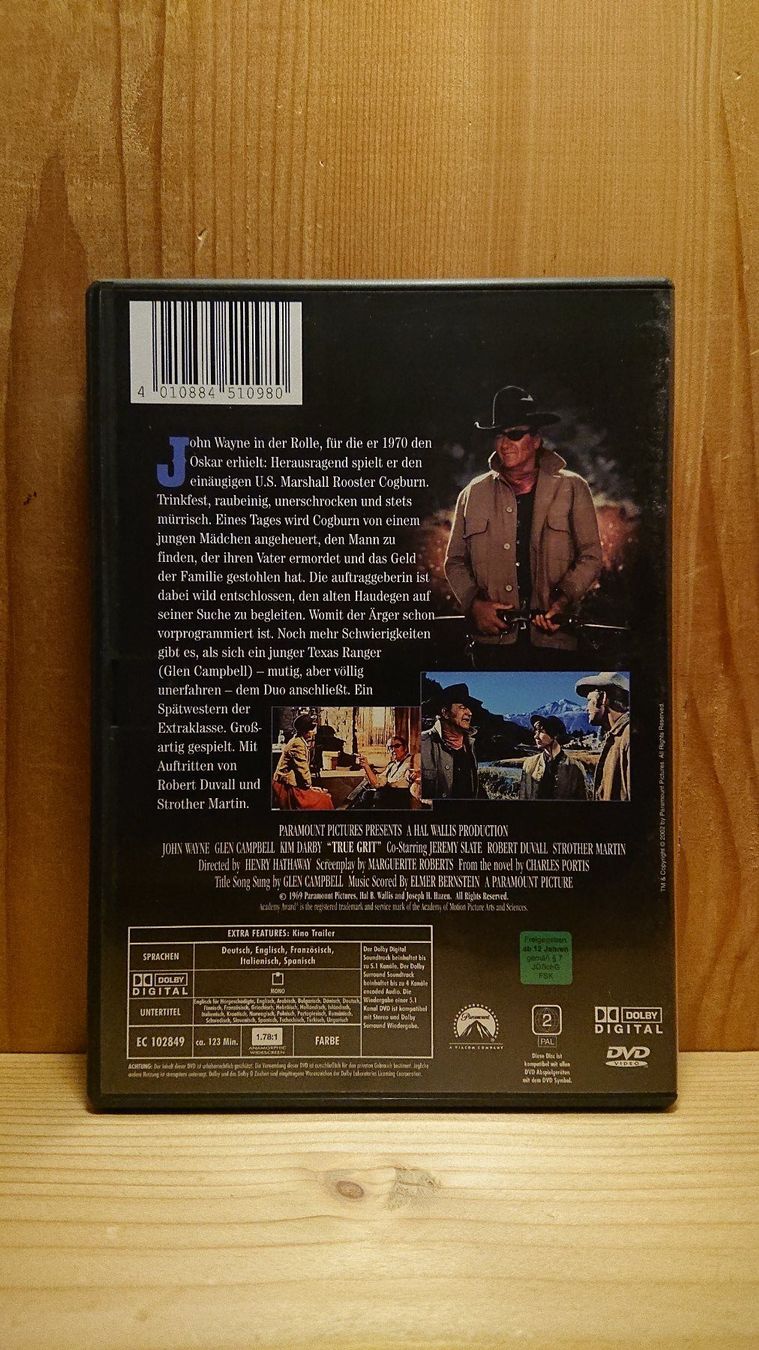 Tutti i DVDs: JOHN WAYNE 3 Filme Box auf DVD – Usato da Wilderswil venduto da Exebub 8