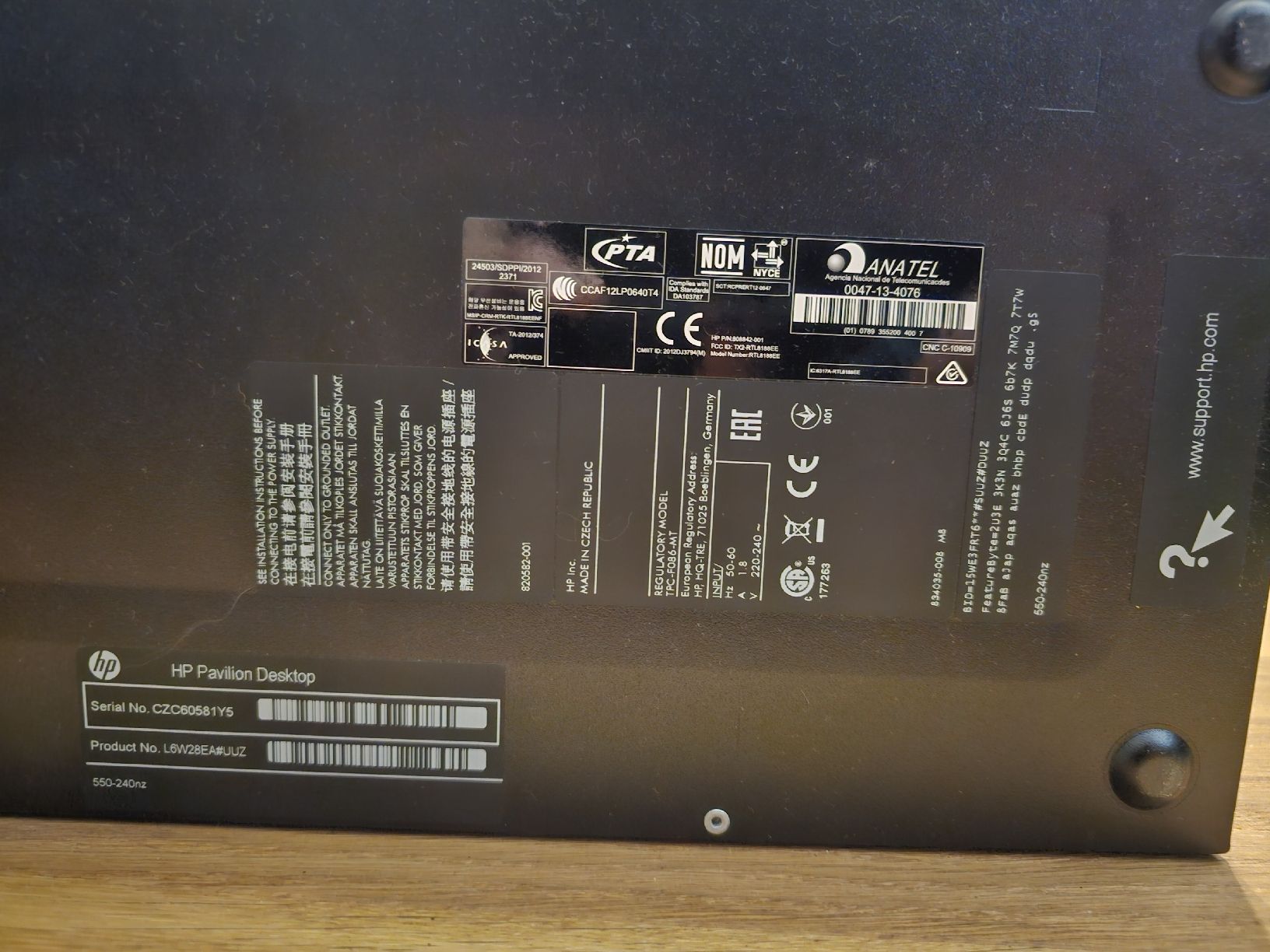 Hewlett Packard PC: HP Pavilion 550-240nz – Usato da Stachen venduto da bKrrrrr512 3