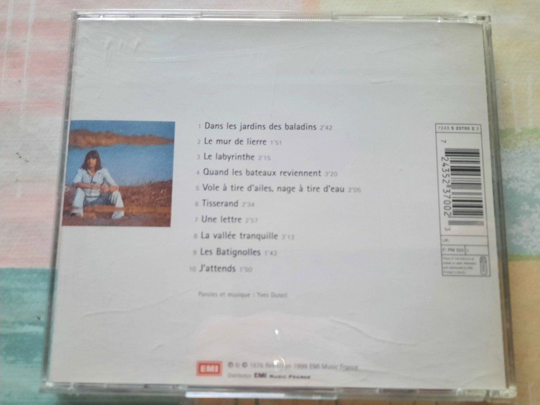 CDs: Cd Yves Duteil - J'attends – D'occasion à Pully par bro_n52j 1