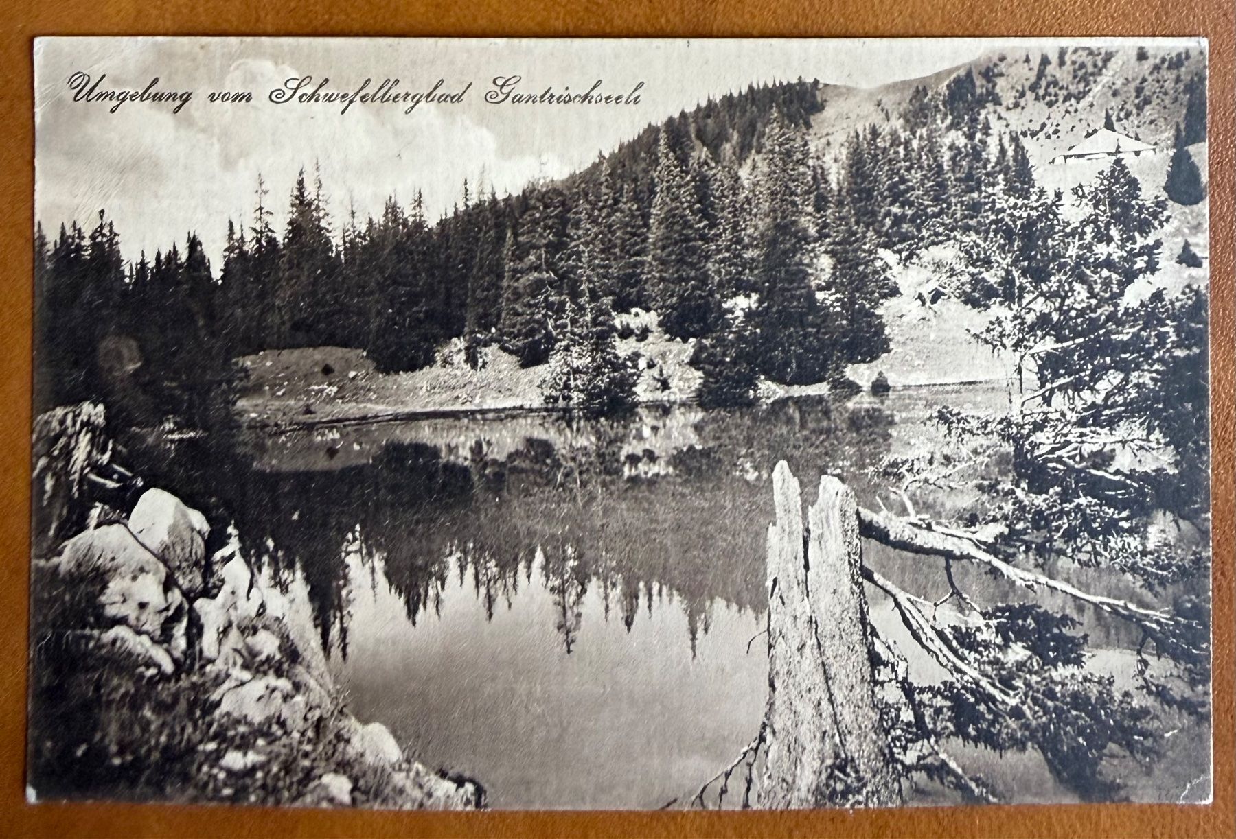 Ansichtskarten: Rüsschegg - Schwefelbergbad - Gantrischseeli 1915 – Gebraucht aus Lutry von Ediego