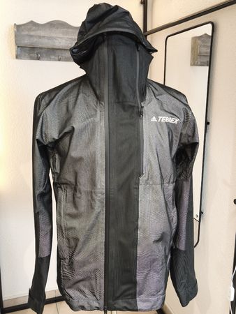 Adidas Terrex Regenjacke Climaproof schwarz Grösse S