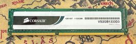 CORSAIR — 2GB DDR3 Memory