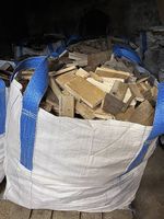 Holzreste zum verfeuern im Bigbag