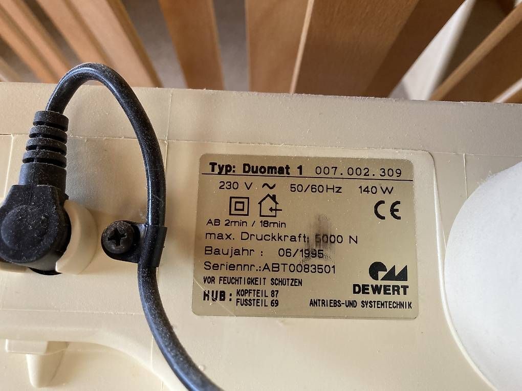 Reti a doghe: Elektrischer Lattenrost #2 – Usato da Kirchberg BE venduto da Multimeter_93 1