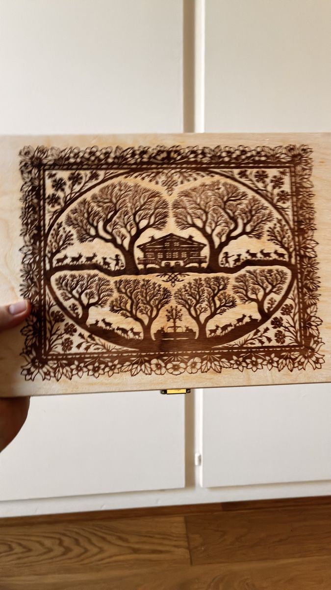 Dosen: Wooden box with 15 compartments decorated Lid – Neu (gemäss Beschreibung) aus Untersiggenthal von mic_ksv9