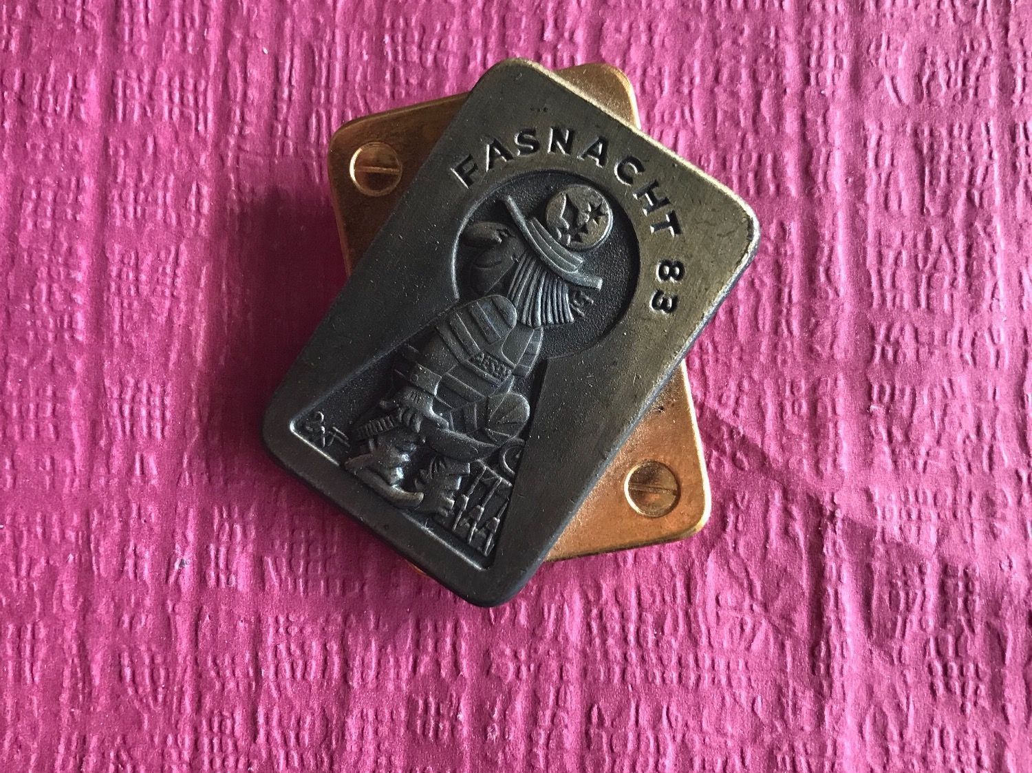 Placchette & Badge: Aesch 1983 Gold – Usato da Itingen venduto da Bebbi6569