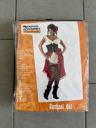 California Costumes Cantinal Gal Kostüm, Damen S (6-8)