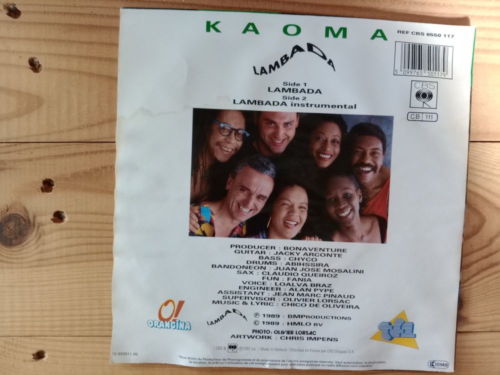 Kaoma - Lambada Schallplatte, Original von 1989, Top Somm... (Gebraucht ...