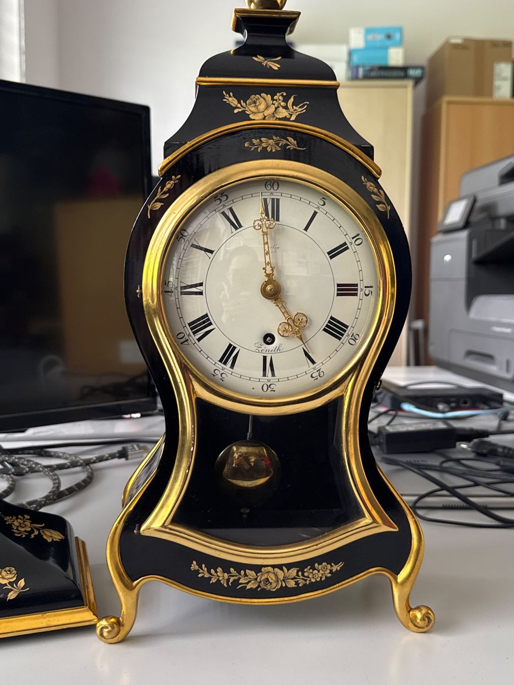 Zenith Uhren: ZENITH Pendule Le Locle – Gebraucht aus Pratteln von Cartonsducoeur_bl 1
