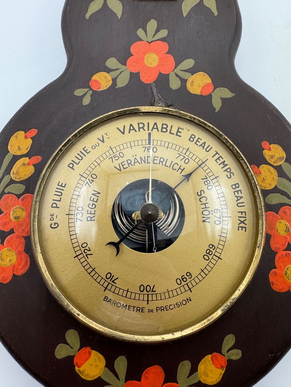 Autres appareils anciens: Barometer mit Thermometer – D'occasion à Sachseln par BONATI01 1