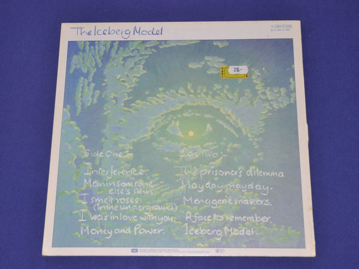 Dischi in vinile: LP John Watts - The Iceberg Model – Usato da Boll venduto da Theodora15 1