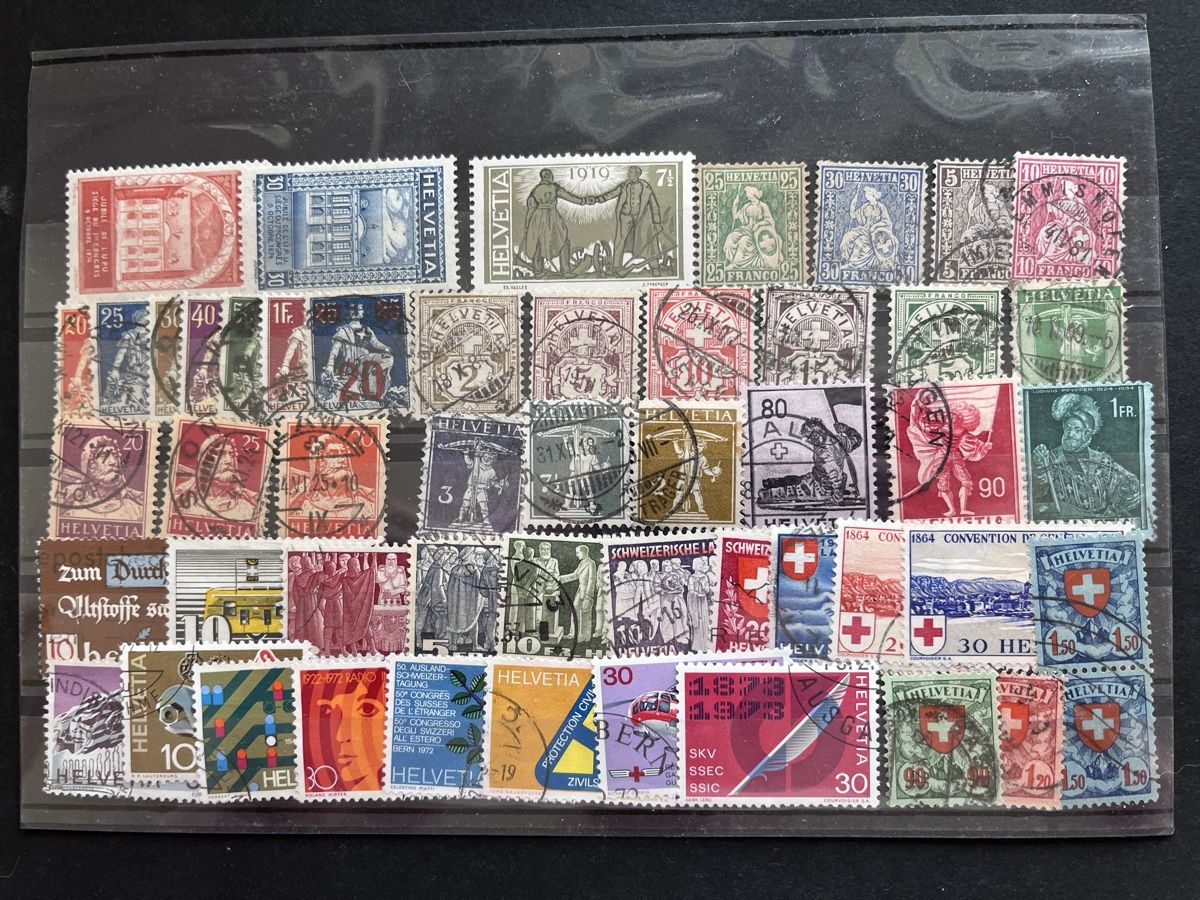 Alle Briefmarken: LOT Altschweiz Oblitérés  – Gebraucht aus Sottens von thigroux