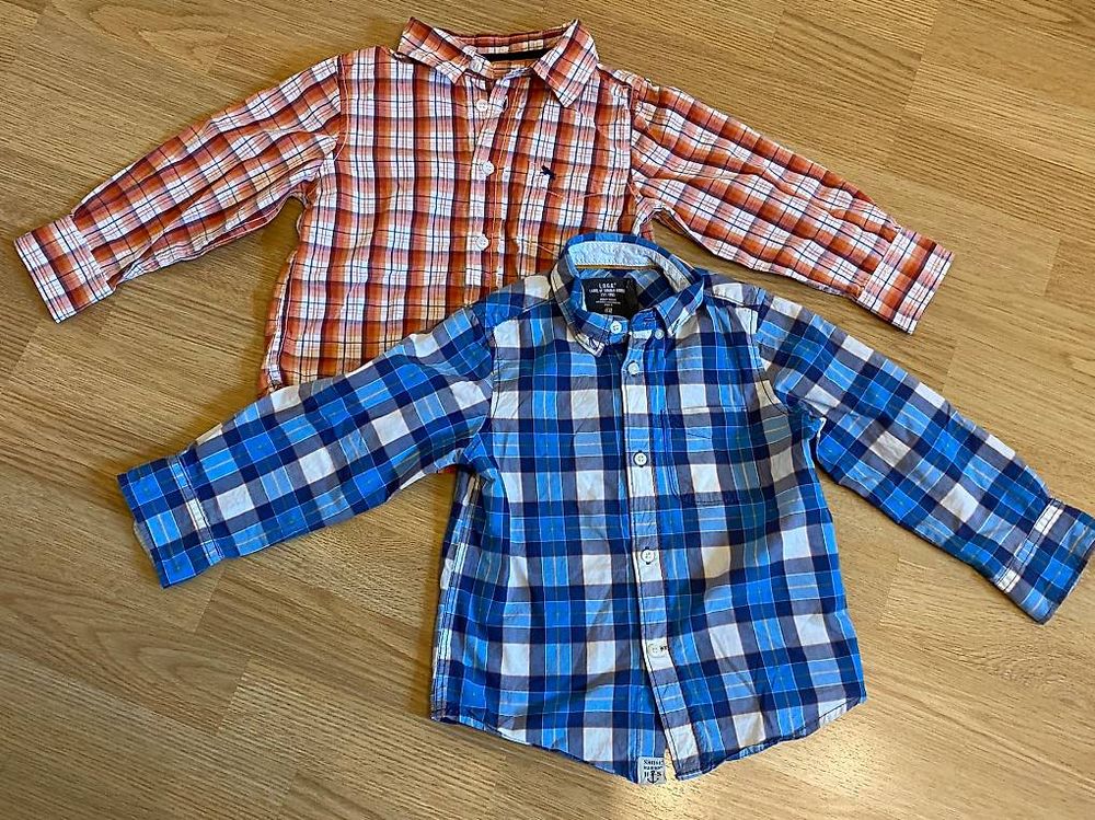 H&M Lotti & Set di vestiti: Hemd Paket Gr. 98 für Jungen aus Baumwolle – Usato da Glarus venduto da Iroccinha