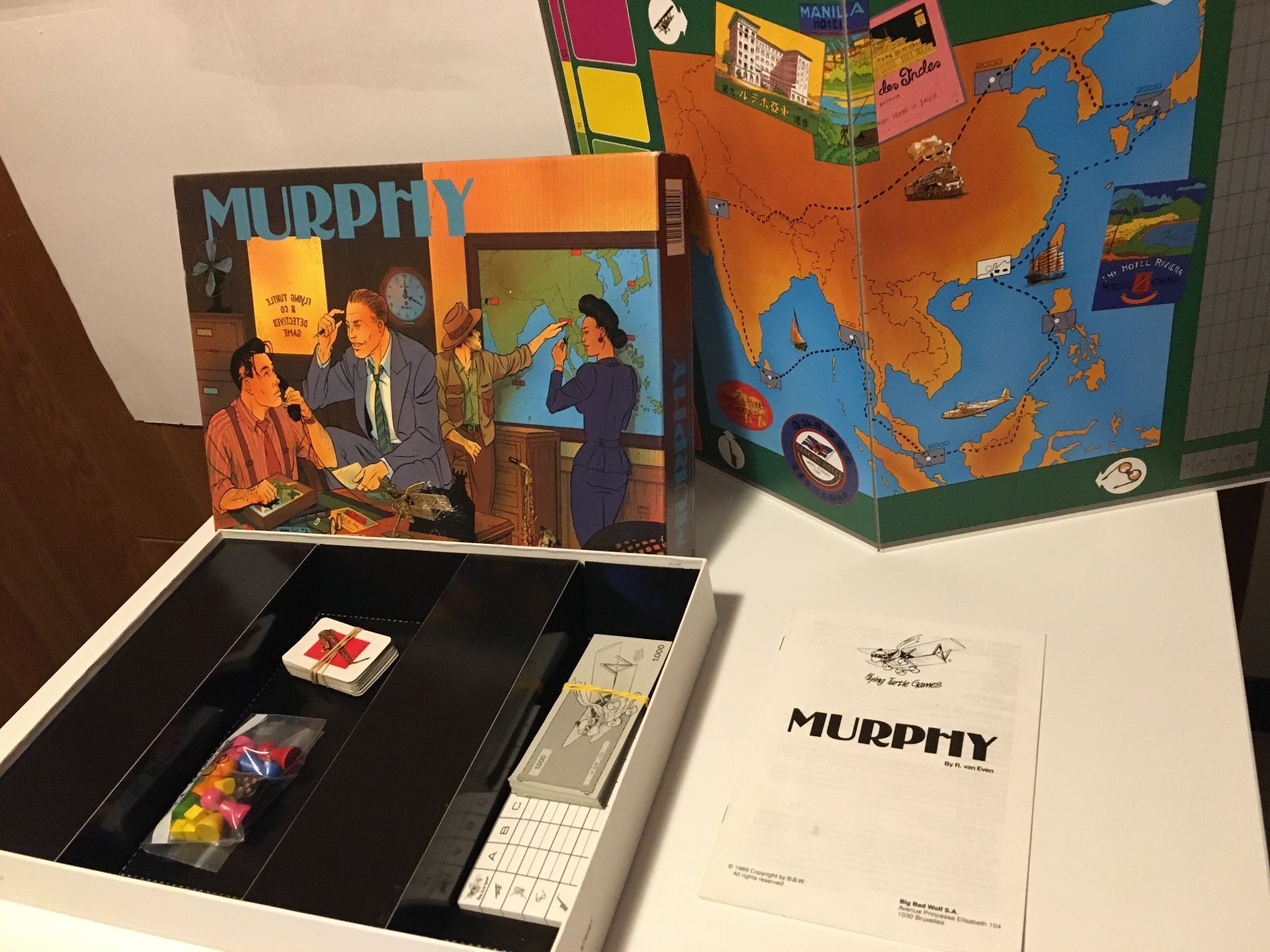 Giochi: MURPHY - Spiel von Flying Turtle Games - 1989 – Usato da Andwil SG venduto da Rainboli 4