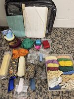Sammlung von Bänder gehäkelt, geklöppelt und andere