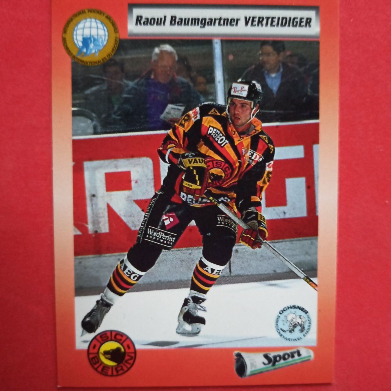 Sammelbilder & Trading cards: Raoul Baumgartner - SCB - 1993/94 – Gebraucht aus Dübendorf von kb86_MOVIE
