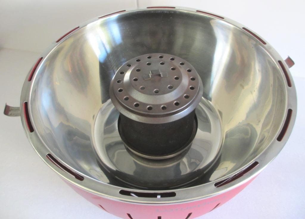 Lotusgrill Griglie: LotusGrill, original, Typ G340, Farbe Pflaumenrot – Usato da Ostermundigen venduto da Schnubi86 1