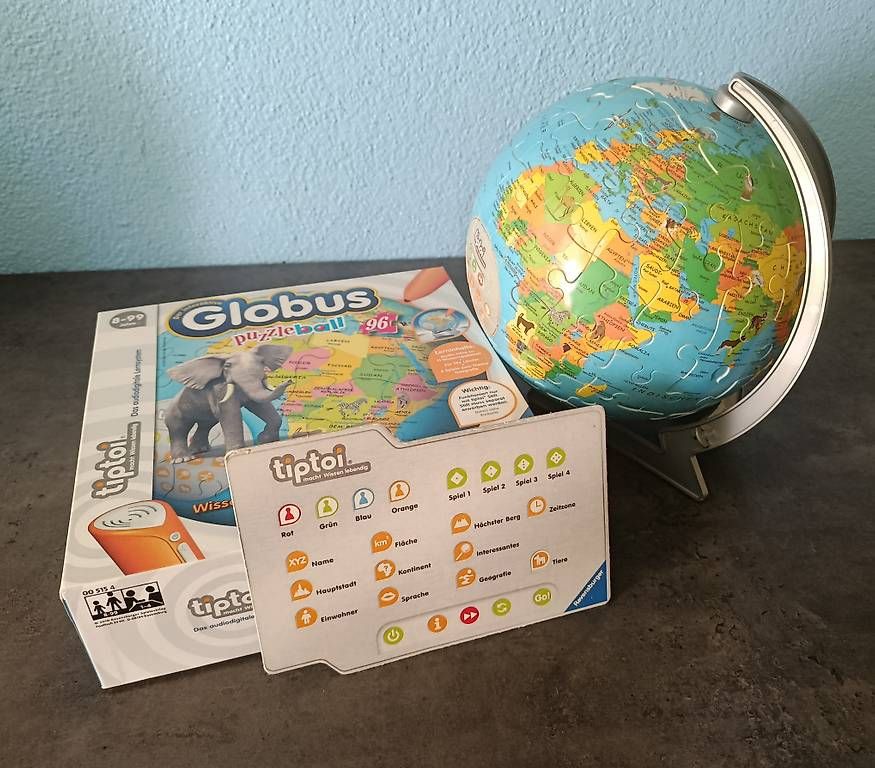 Spiele: Tiptoi Globus Puzzleball – Gebraucht aus Adlikon b. Regensdorf von Gerie01