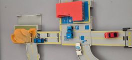 Mini Auto-Stadt -Set 90ern Spielzeug Retro