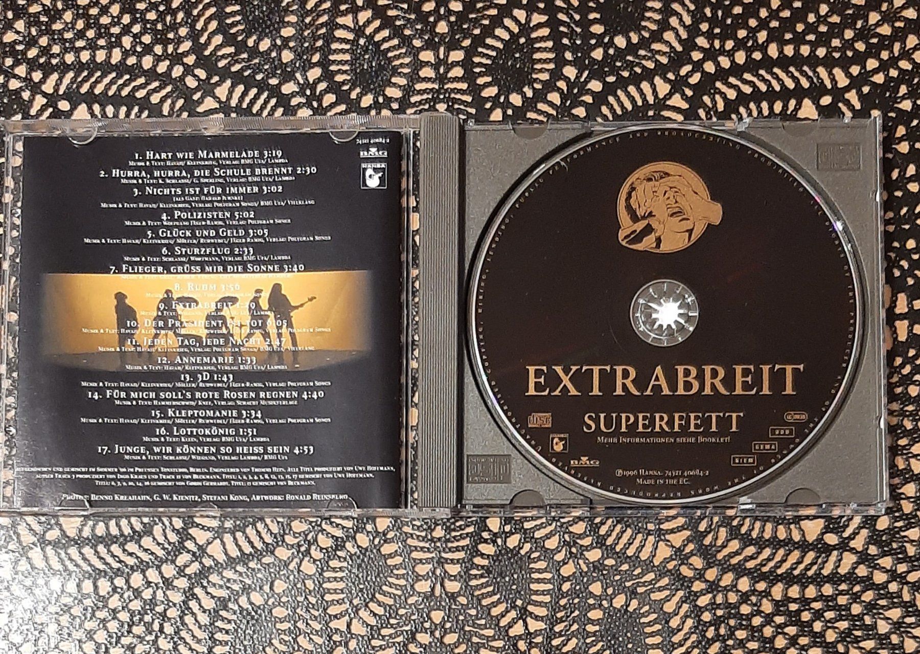 CDs: Extrabreit - Superfett, DE Rock CD Album 1996 – Gebraucht aus Schönenberg TG von Gregolino76 2