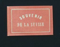 Souvenir de la Suisse Gotthard von Dikenmann