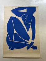 Sérigraphie Nu bleu III, Henri Matisse 1970