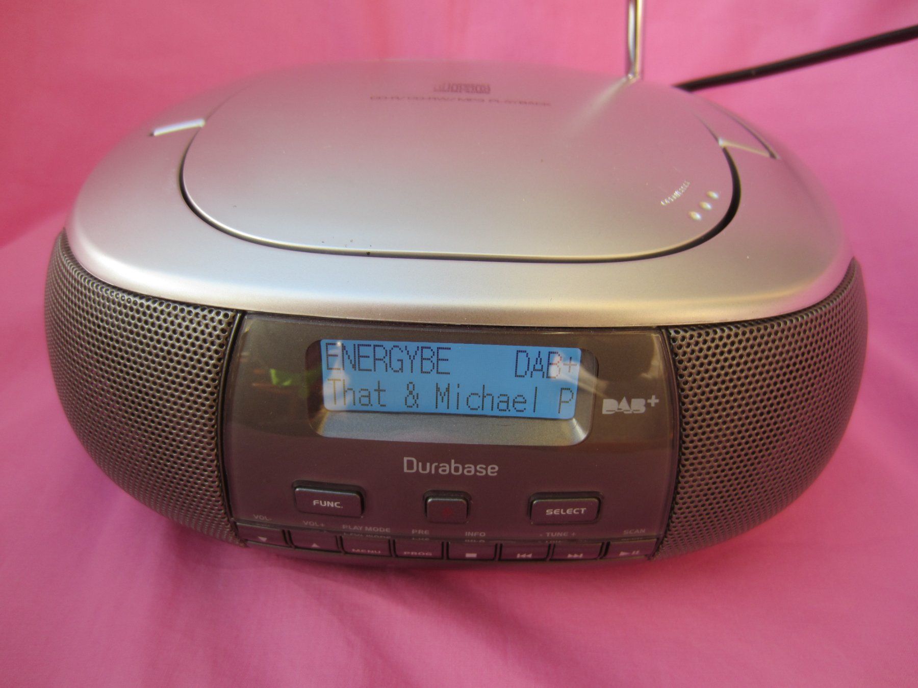 Durabase Audio- & Mediensysteme: DURABASE PORTABLE CD MP3 DAB+ Player Recorder – Gebraucht aus Sursee von Tschiger 3