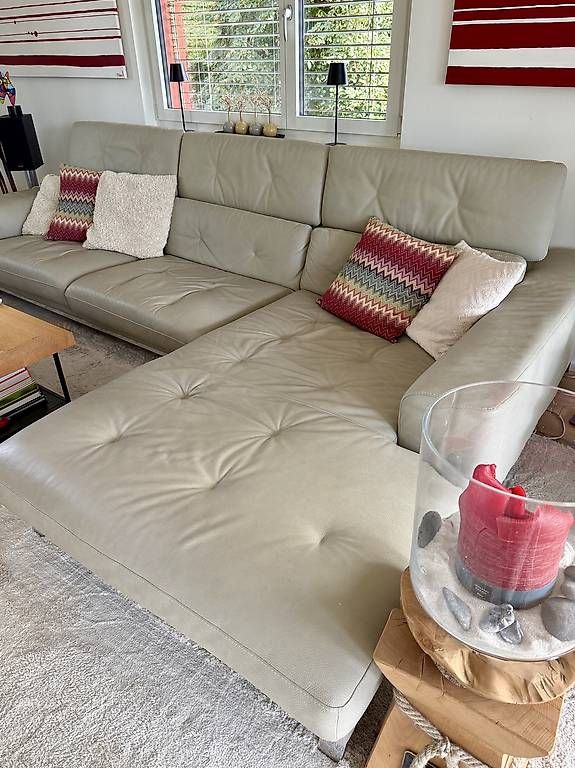 Roche Bobois Divani: ROCHE BOBOIS Sofa in Leder. – Usato da Basel venduto da car_mz8n