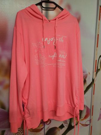 Neue Modische Damenjacke Maxy Blue mit Kaputze Gr 46/48