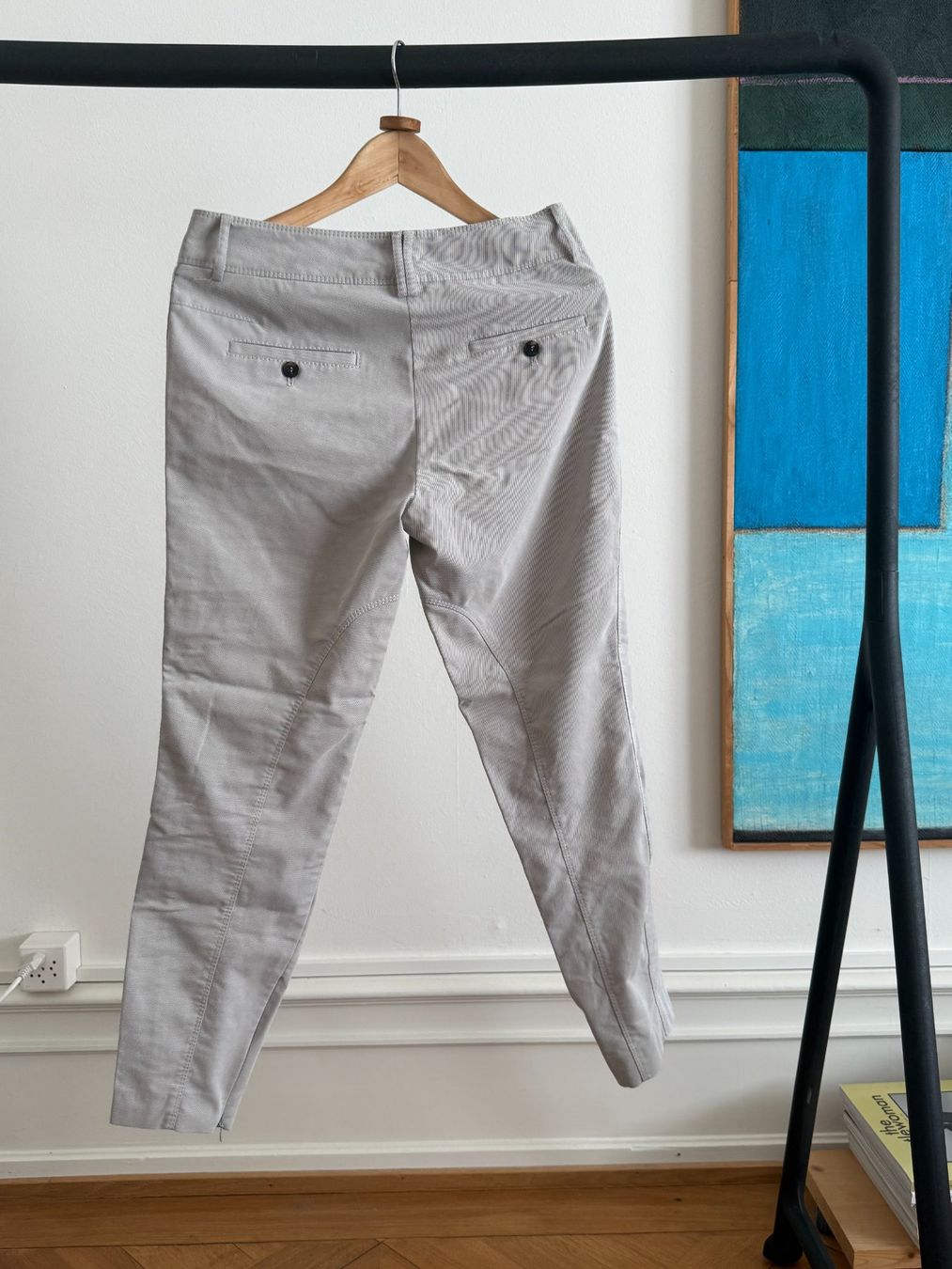 Pantalons: St. Emile Damen Hosen hellgrau Grösse 36 schmal – D'occasion à Basel par Smarten 3