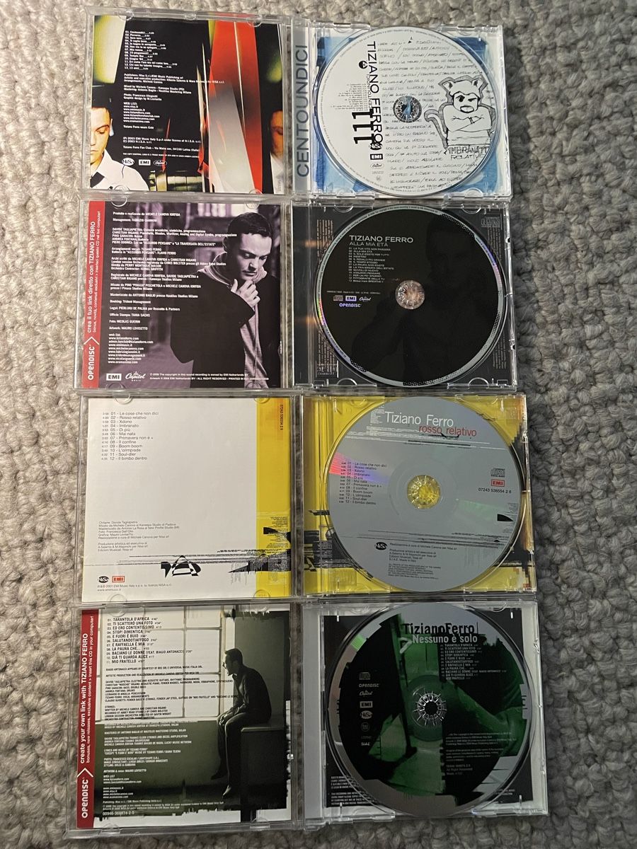 CD: 4x Tiziano Ferro – Usato da Reinach AG venduto da trigger7811 1