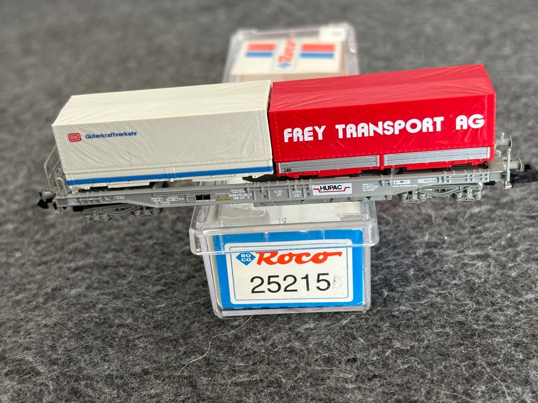 Roco Modelleisenbahnen: Roco 25215 Hupac Frey SBB – Neu (gemäss Beschreibung) aus Hauterive NE von eriamch